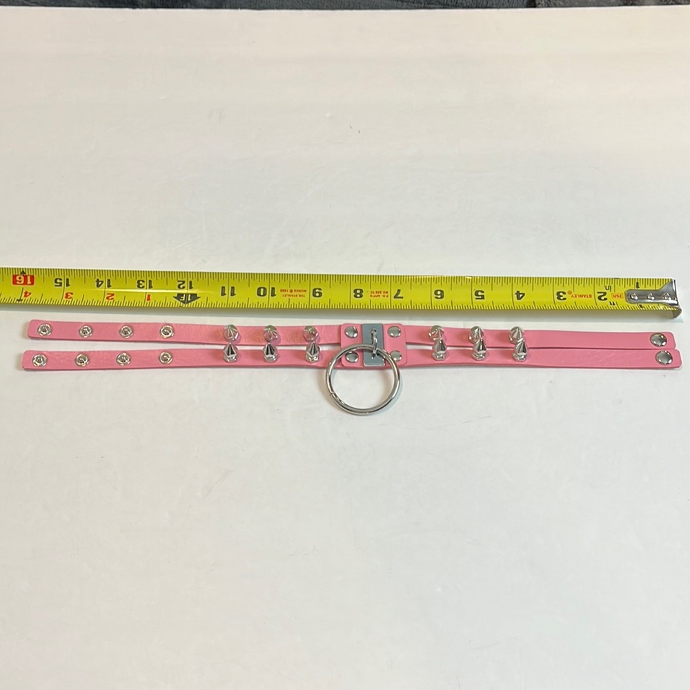 Pink spike choker. 2008